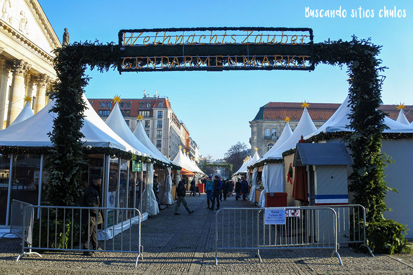 Mercado de Navidad de Gendarmenmarkt Berlín