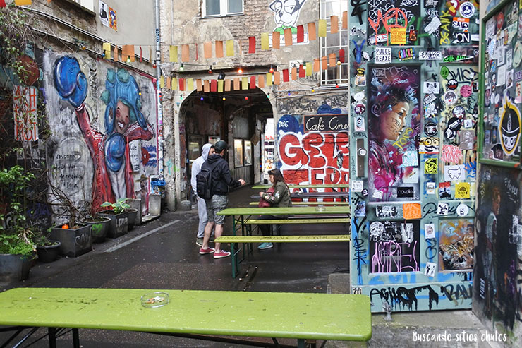 Street art en las calles de Berlín