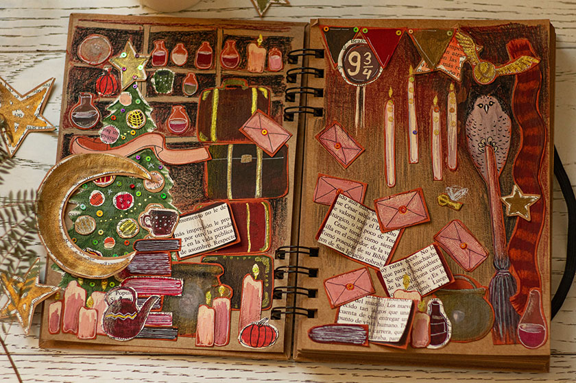Álbum de scrapbooking