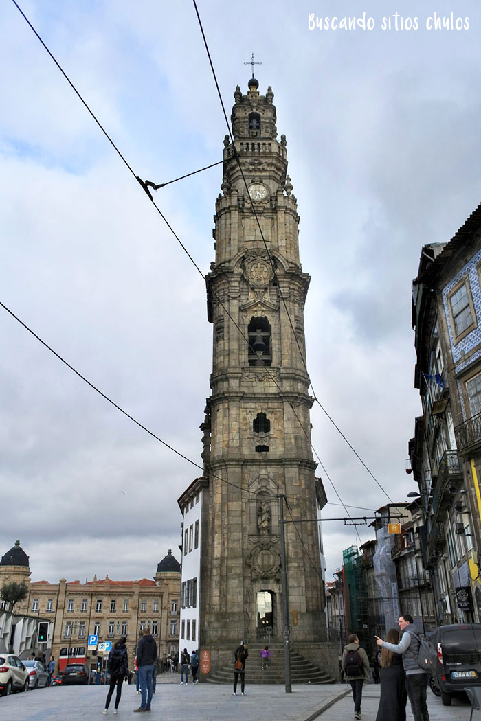 Torre de los Clérigos en Oporto