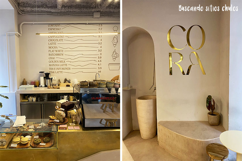 Interior Cora Gelato & Coffee