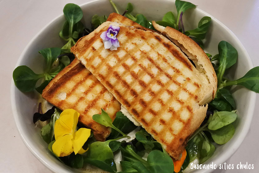 Cora Gelato & Coffee: Mixto brioche