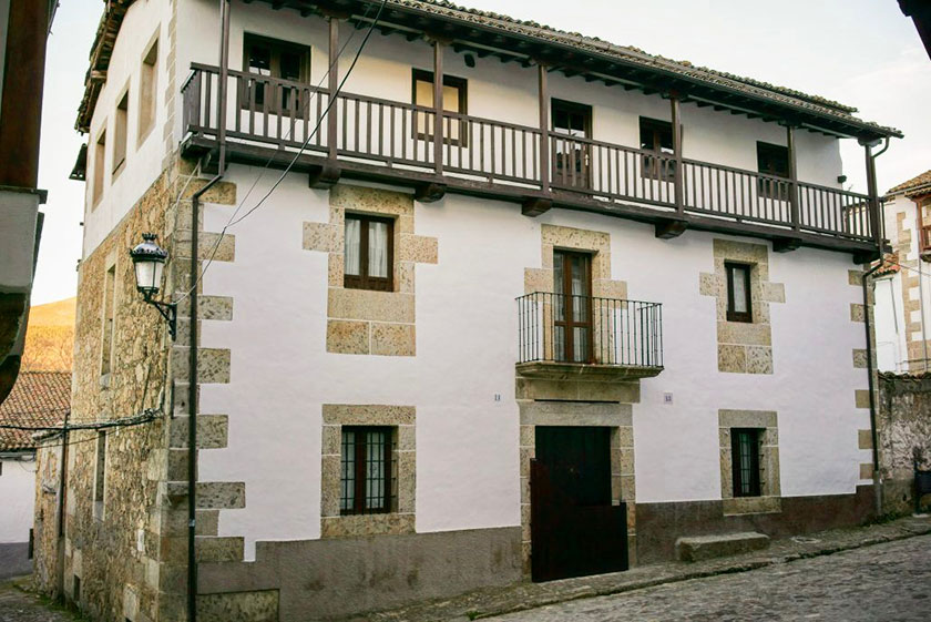 Casas chacineras en Candelario