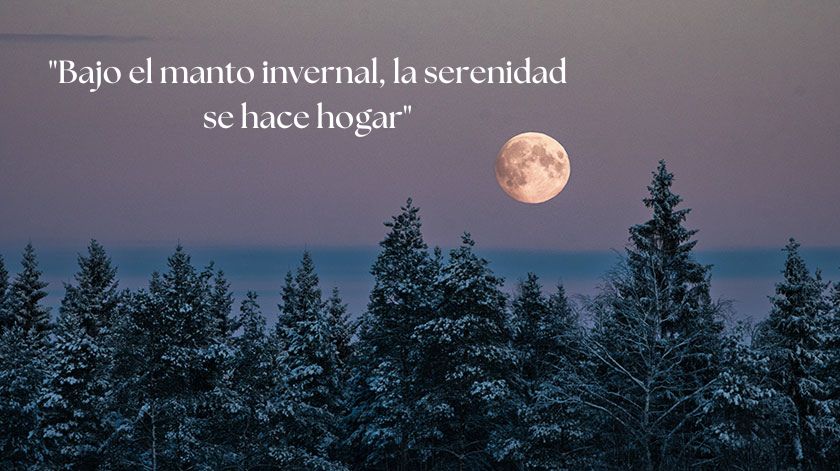 Rituales para encontrar la calma en invierno.