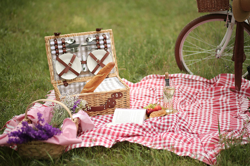Creatividad en primavera: preparar un picnic