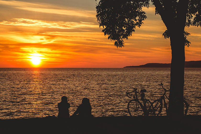 Atardecer en verano