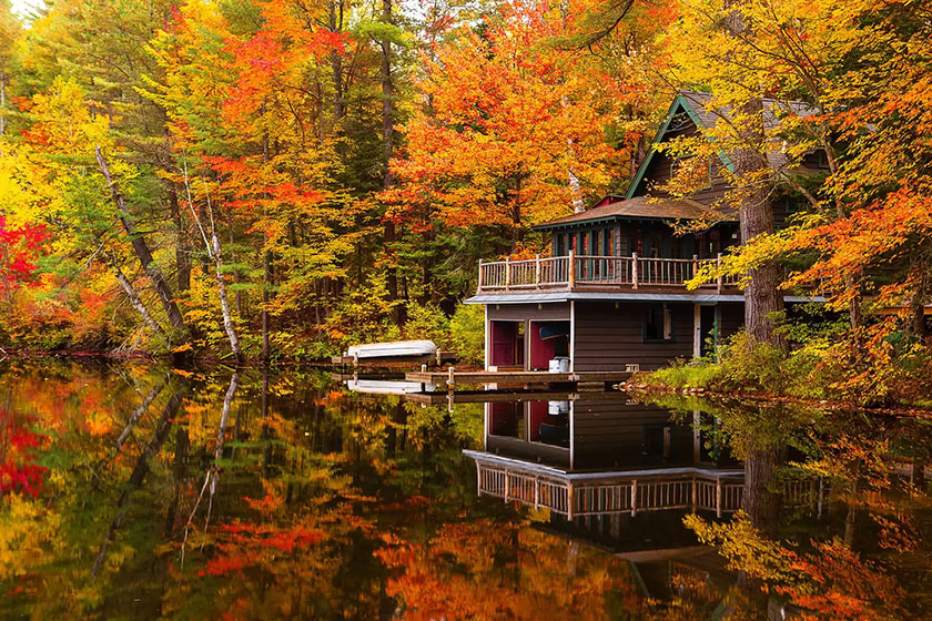 Destinos para viajar en otoño: Adirondacks (Nueva York)