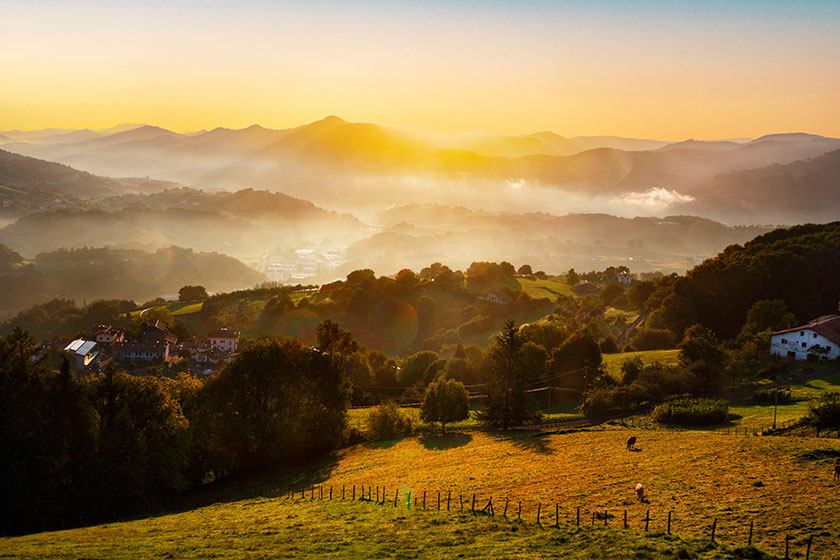 Norte de España en otoño